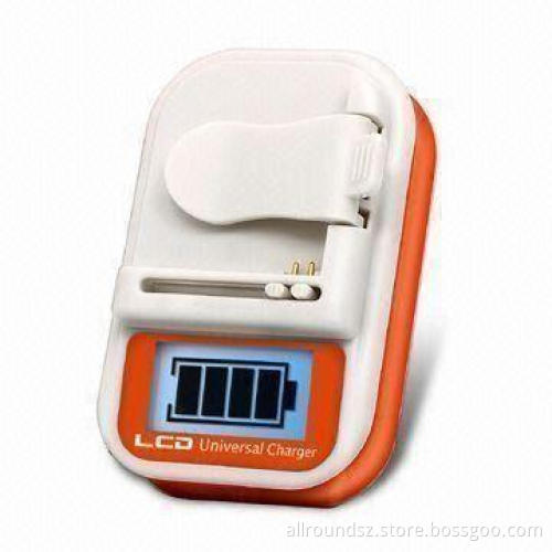 Universal Charger for TV Mobile Phones, with LCD and 800mAh Output Current